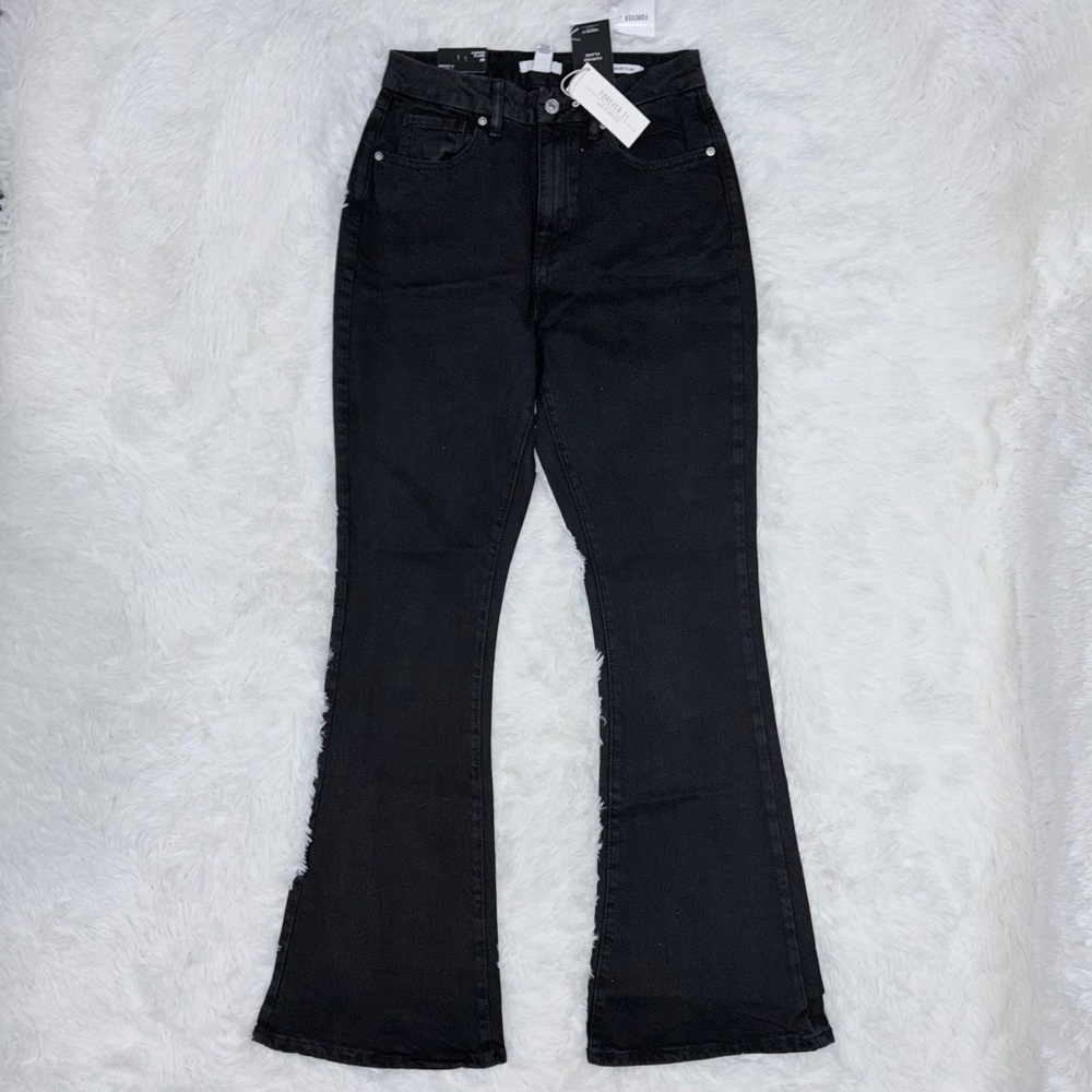 Curvy Mid-Rise Flare Jeans